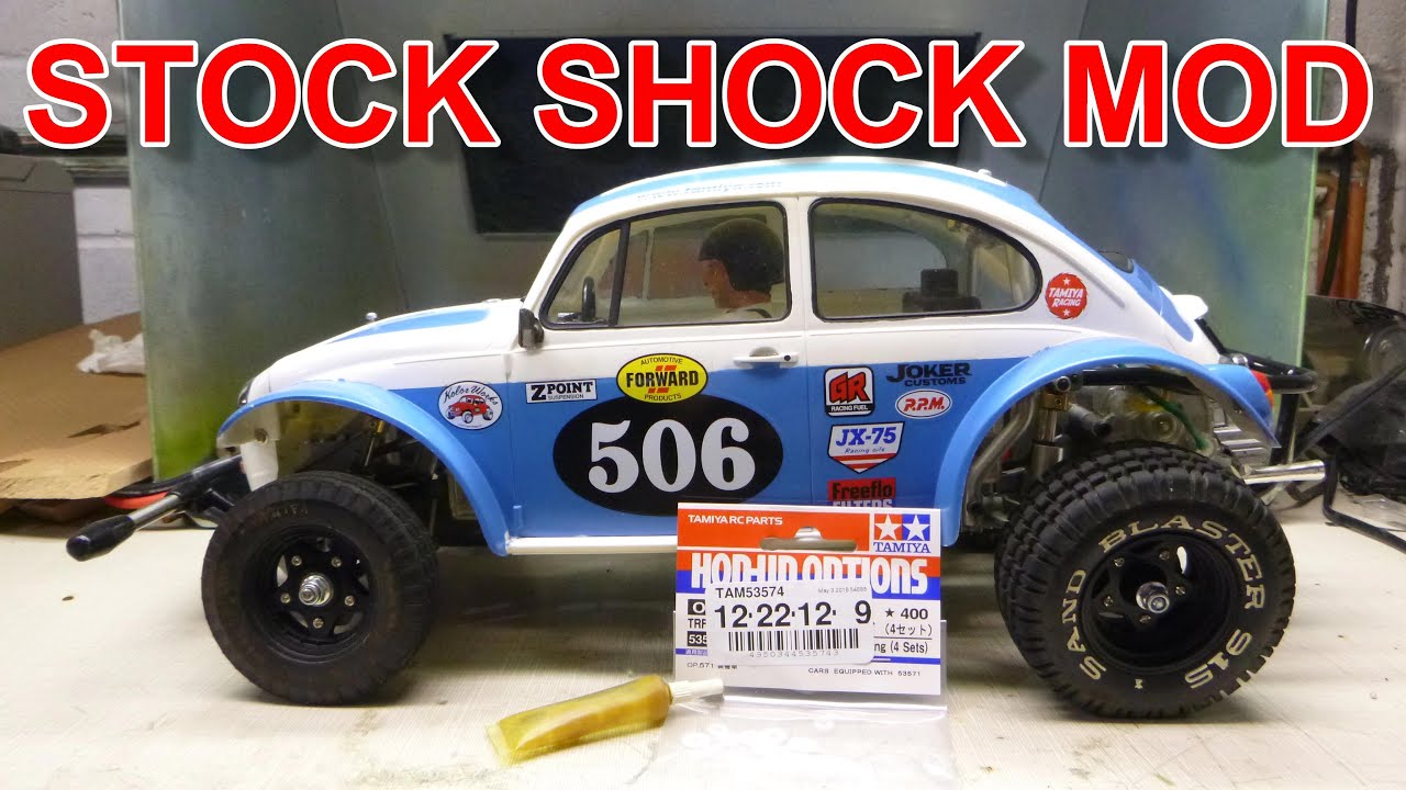 tamiya sand scorcher buggy champ shock mod stop leaking shocks