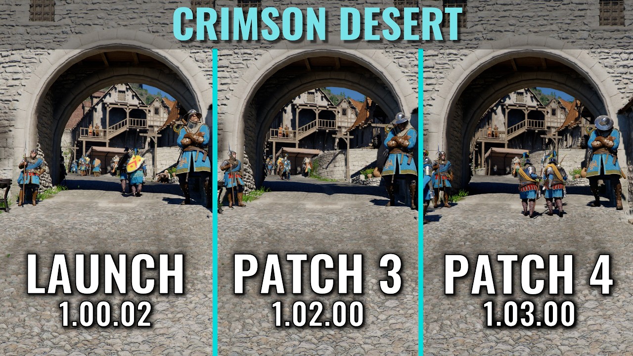 Crimson Desert - Patch 1.03 - RTX 5060 Ti, RTX 3070 - 1440p