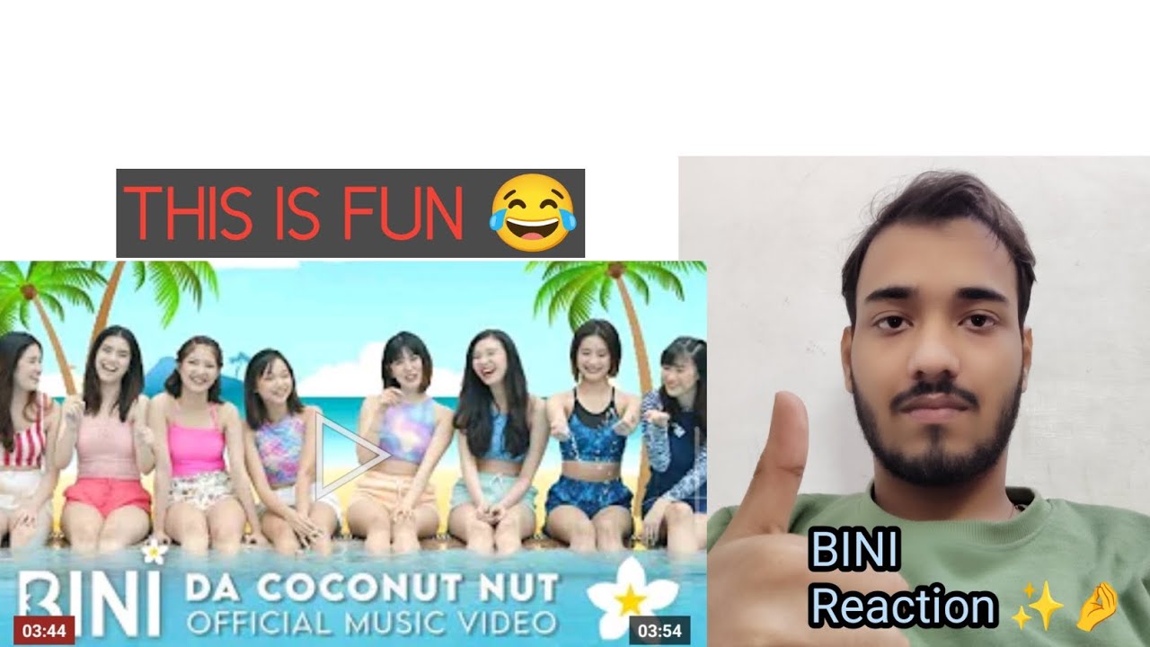 Indian Reacts to BINI – Da Coconut Nut 🥥 | This Was SO FUN 😂🔥