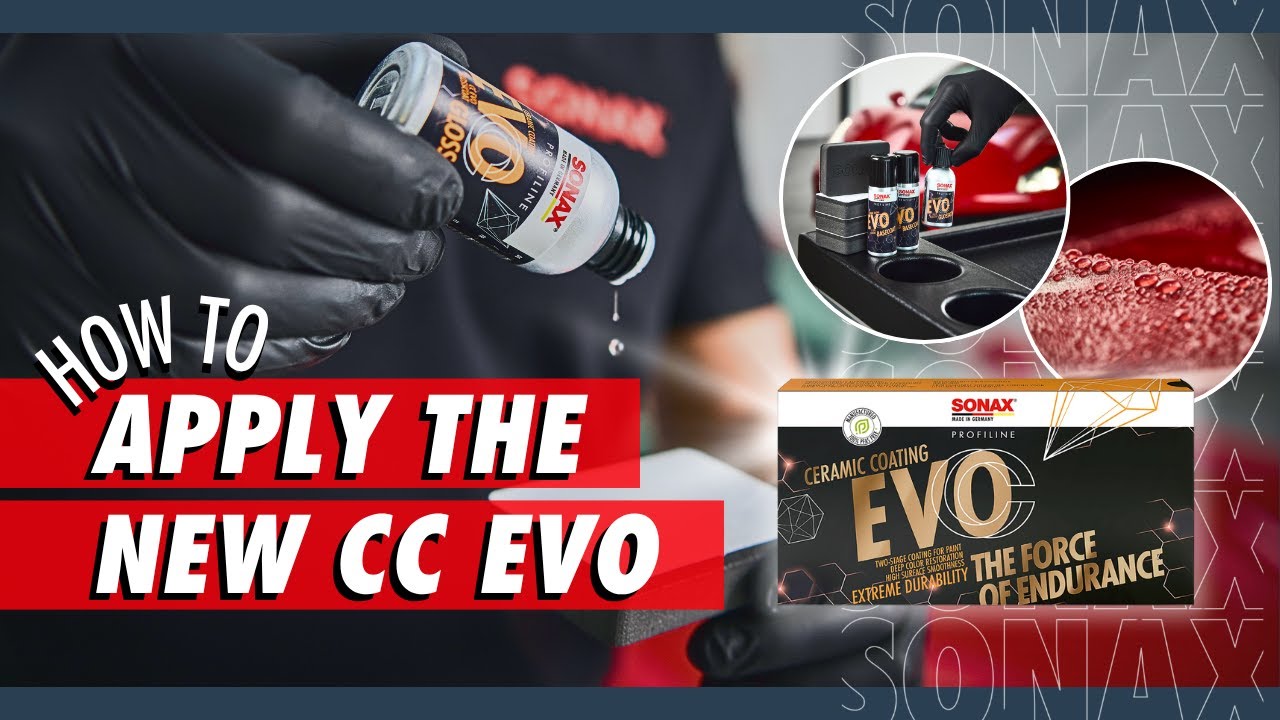 How to apply the SONAX CC Evo Ceramic Coating (5-Year Protection!)