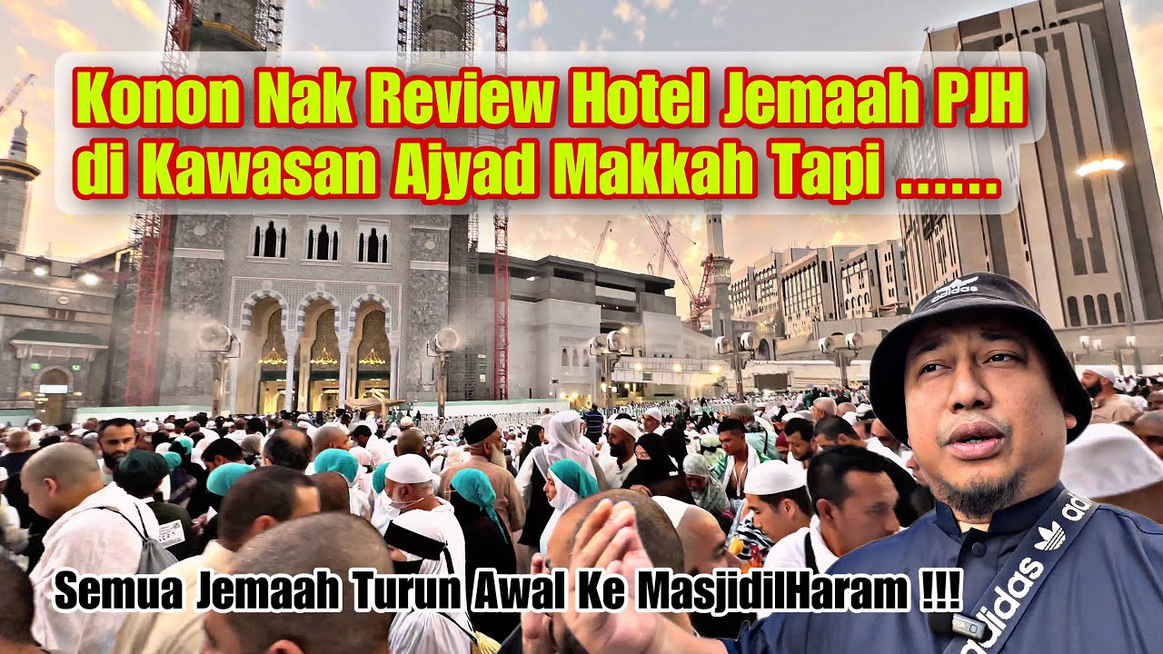 MasjidilHaram Padat Sekarang Sampai Jemaah Tabung Haji PJH Kena Datang Awal Untuk Solat !!!