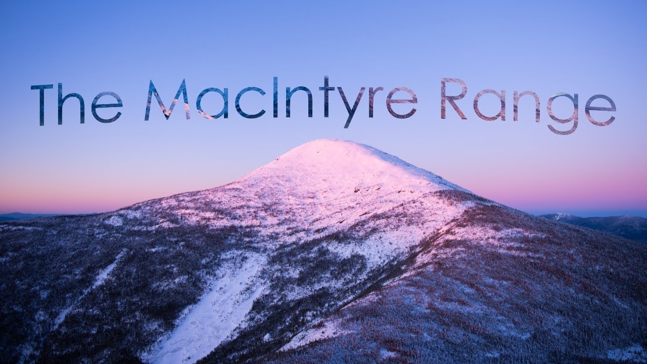The MacIntyre Range - Sunrise on Wright Peak - Adirondack High Peaks