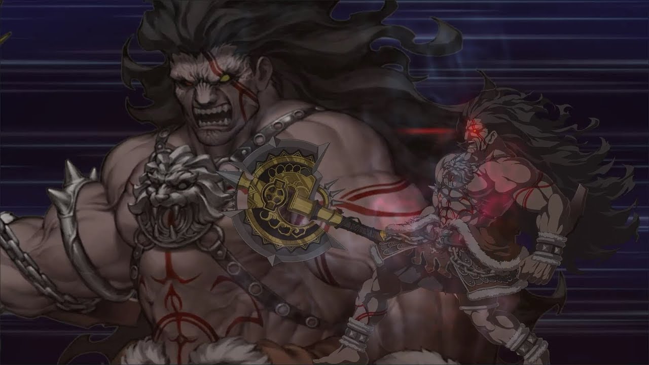 [Fate/Grand Order 60FPS 4K] 4* Heracles Animation+Skill+NP Demonstration