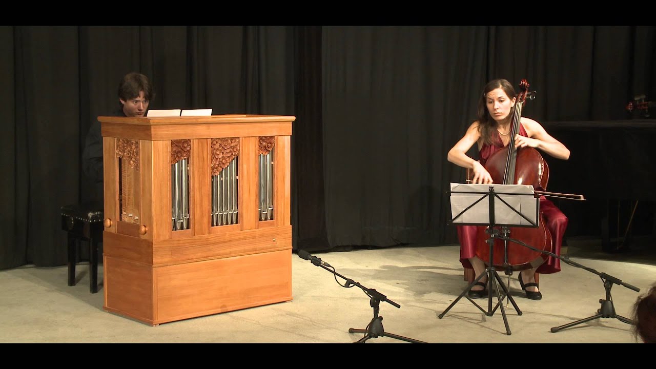 V&aacute;gi Continuo Organ and Cello live concert: Caix de Hervelois - Suite II D minor: II. Allegro