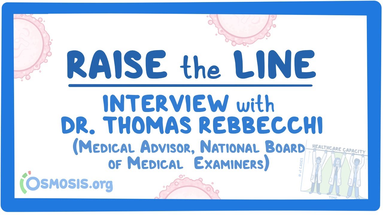 #RaiseTheLine Interview with Dr. Thomas Rebbecchi, Medical Advisor, Nat'l Board of Medical Examiners