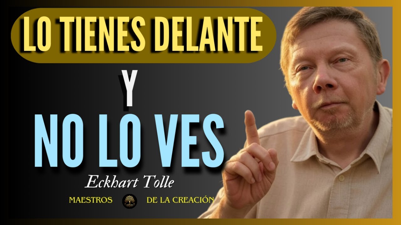 CUANDO ENCUENTRAS ESTO en el SILENCIO, lo has Descifrado TODO | Poderosa Sabiduría de Eckhart Tolle