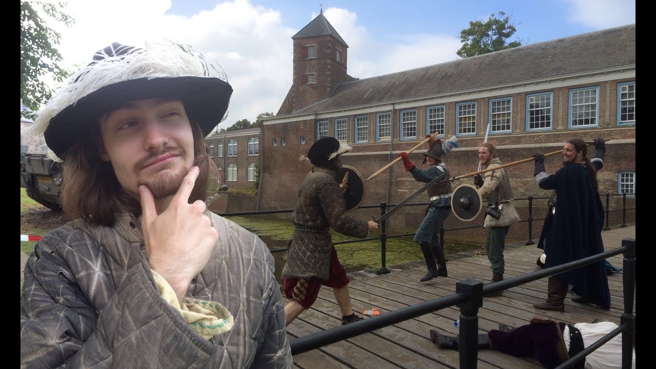 Getting stabbed to death at Castle Breda | heritage days 2016