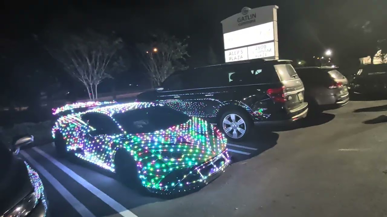 Shift Culture Christmas Cruise Holiday Lights at Jeremiah's Italian Ice in Port Saint Lucie