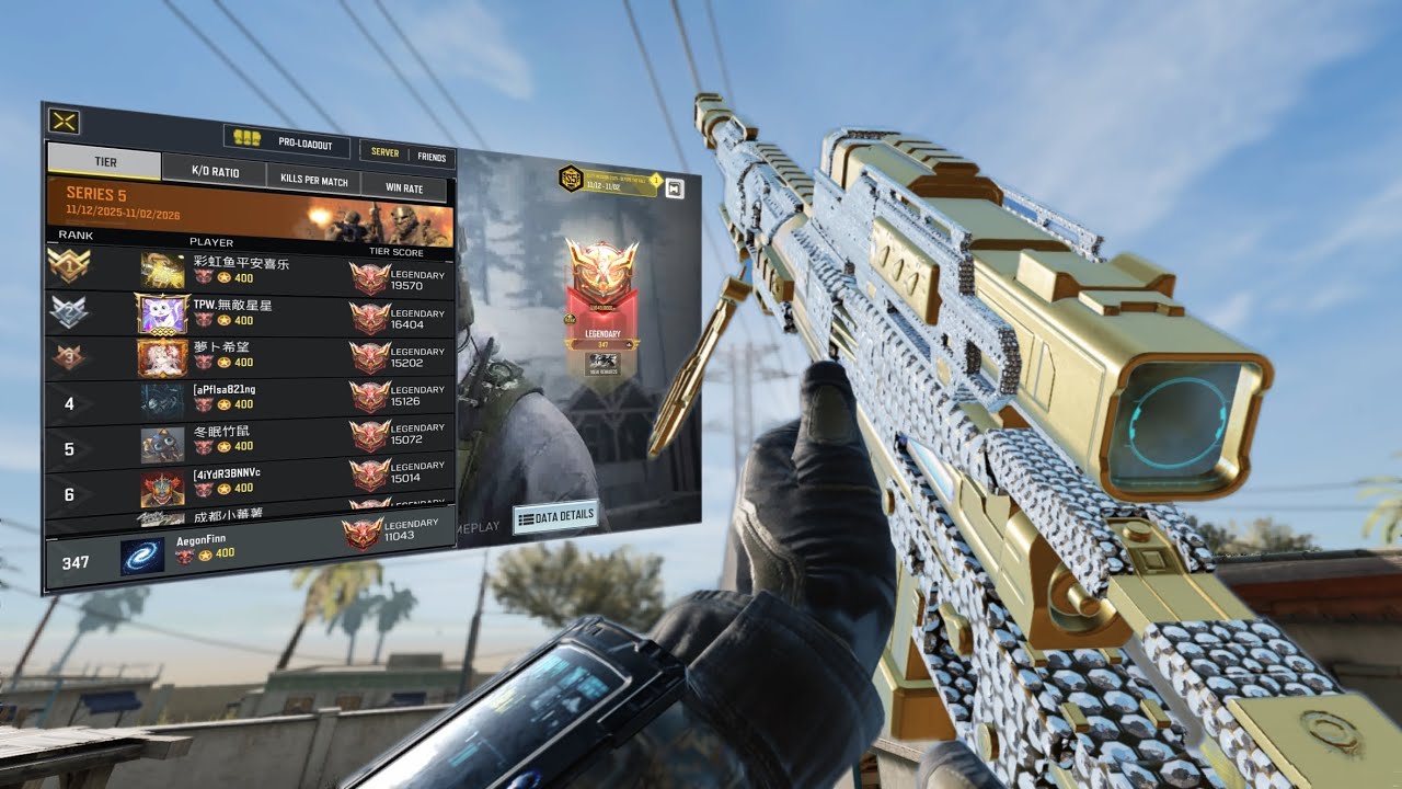 【決勝時刻M/CODM】 萬分傳奇場……但只玩狙擊｜Only using Sniper to Destroy Legendary Players in CoD Mobile……