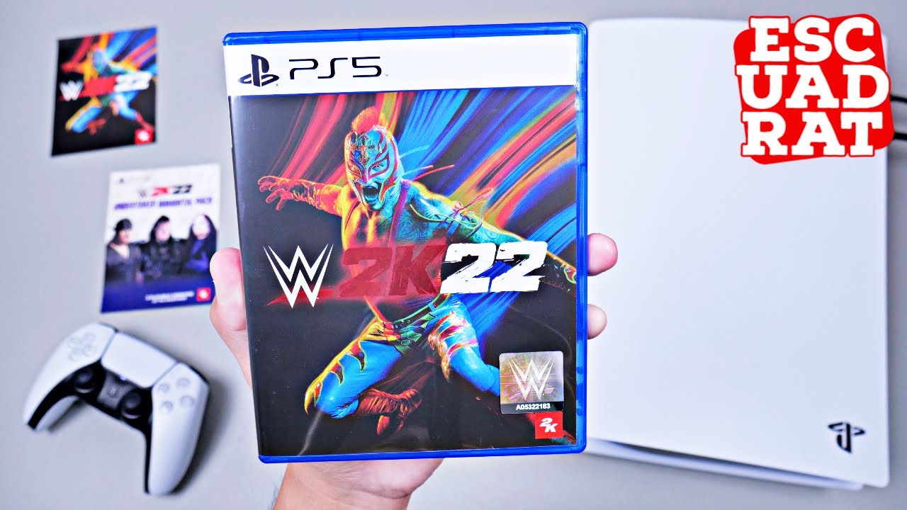 WWE 2K22 PS5, распаковка и геймплей WWE 2K22 PlayStation 5