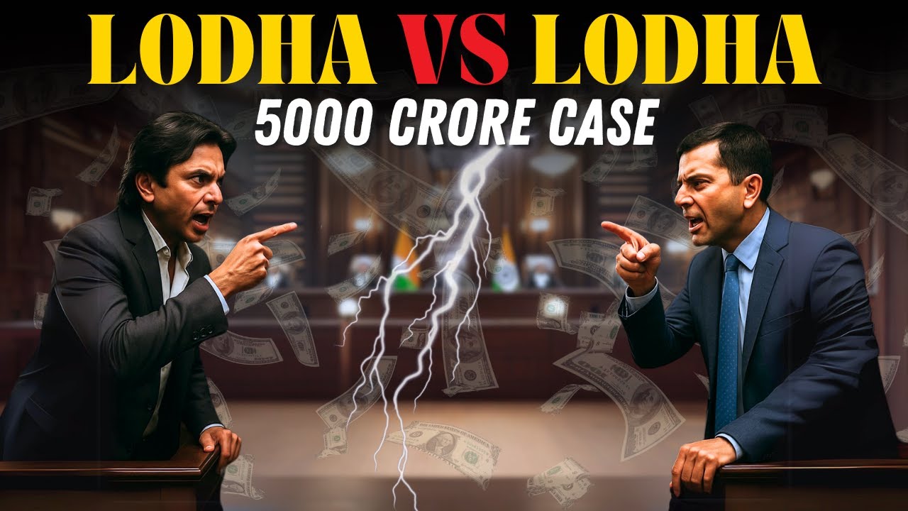 Lodha vs Lodha | ₹5000 Crore Legal War Between Lodha Brothers | Abhishek Lodha vs Abhinandan Lodha