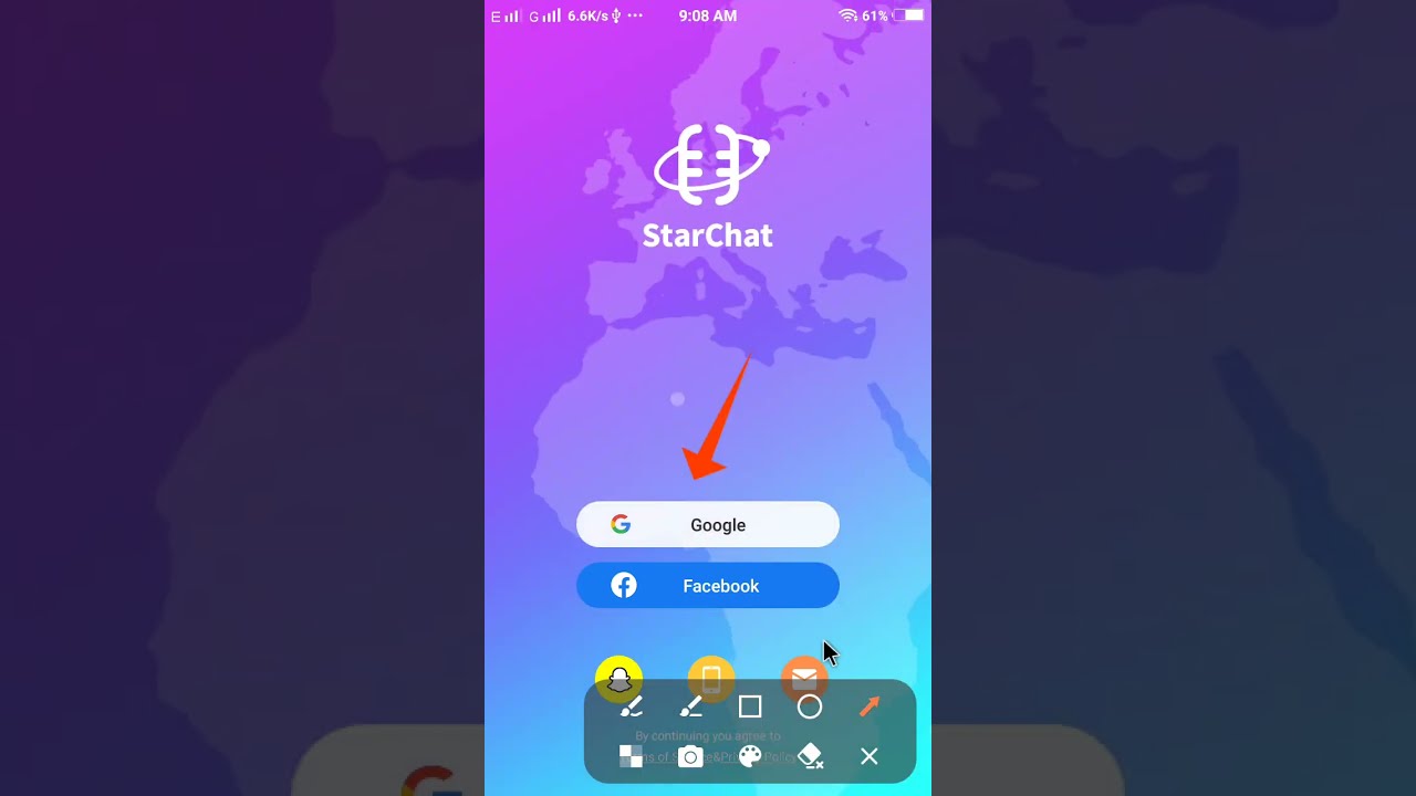 Star Chat App All Options