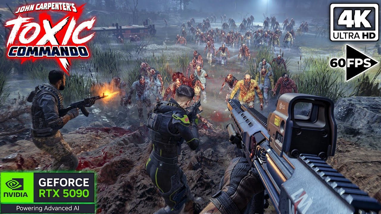JOHN CARPENTER'S TOXIC COMMANDO - New Exclusive Gameplay (PC ULTRA RTX5090) | 4K 60FPS