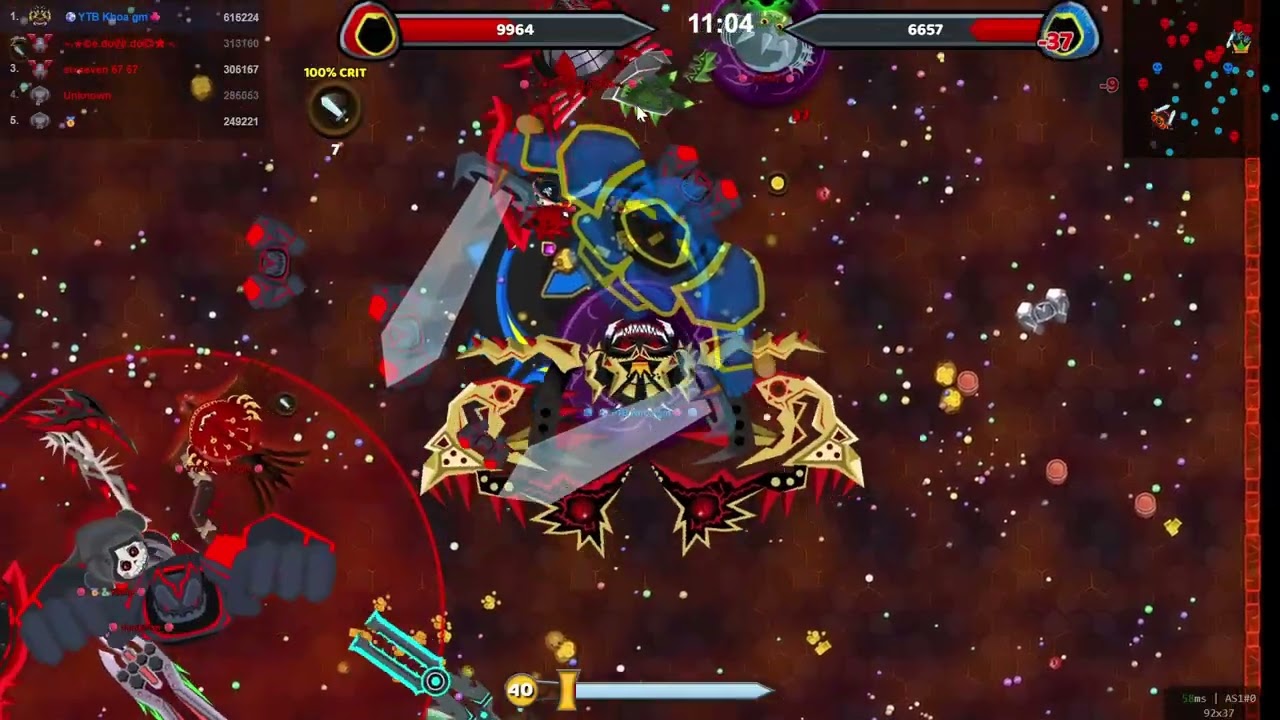 Evowars.io Lấy 1M5 trên acc của YTB Khoa Gm với màn giải vây cực gắt !!