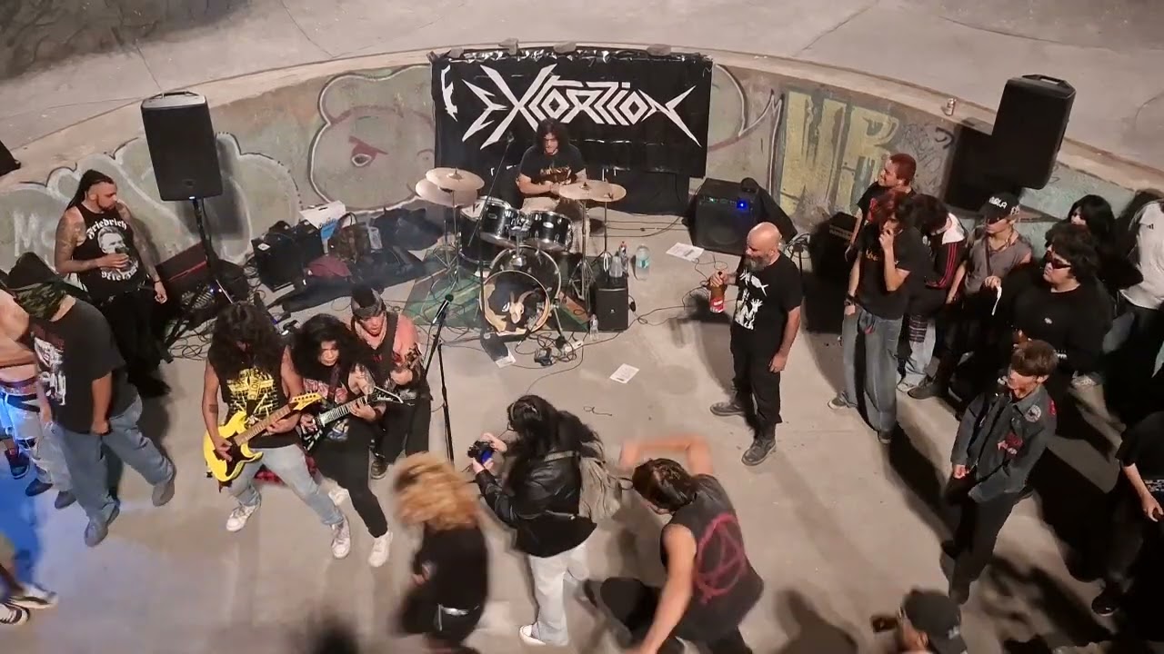 Extorzion Full Show Skatepark Neruda 