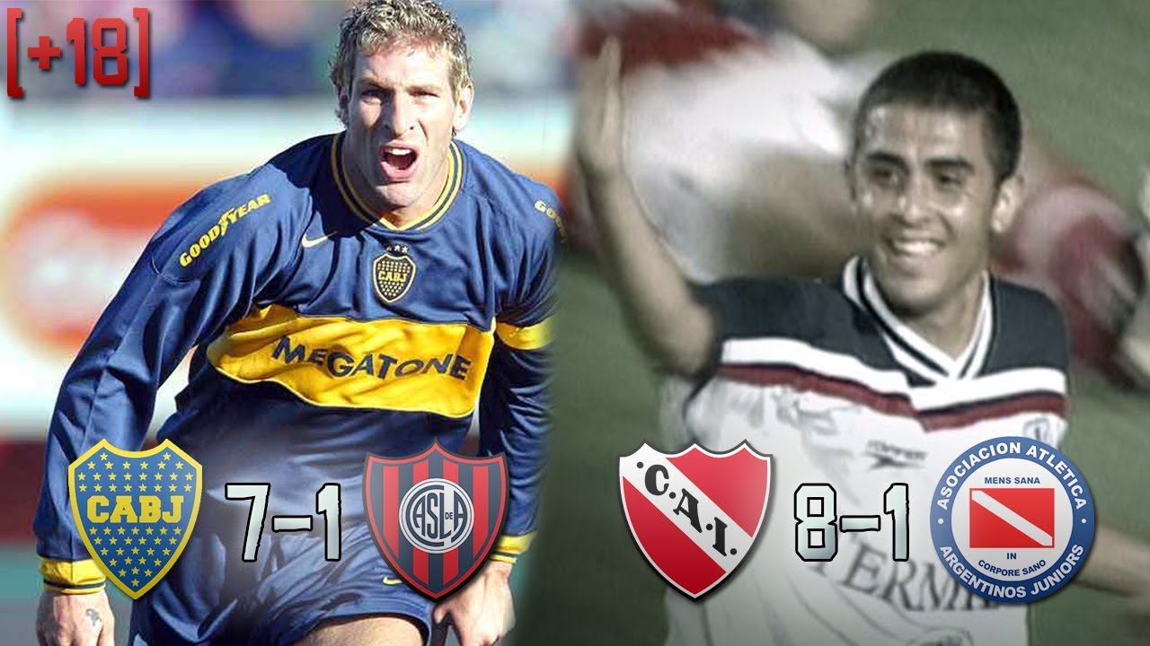GOLEADAS HISTÓRICAS del FÚTBOL ARGENTINO #2