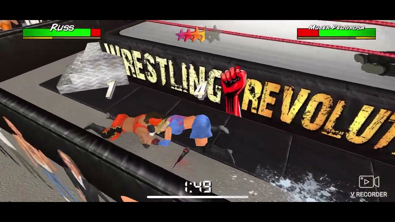 D.I.W Monday Night Raw: Mujer vs Russ 