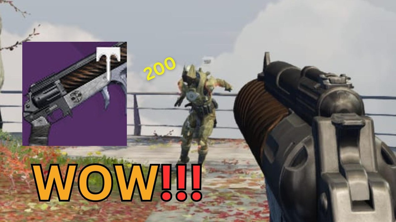 This forgotten hand cannon 2 taps!
