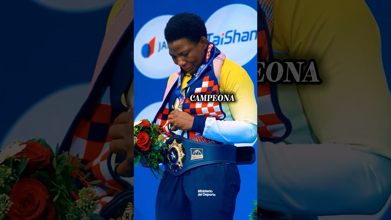 La MUJER m&aacute;s FUERTE del MUNDO en LUCHA en 72 Kg 🔥🤼&zwj;♀️#ecuador