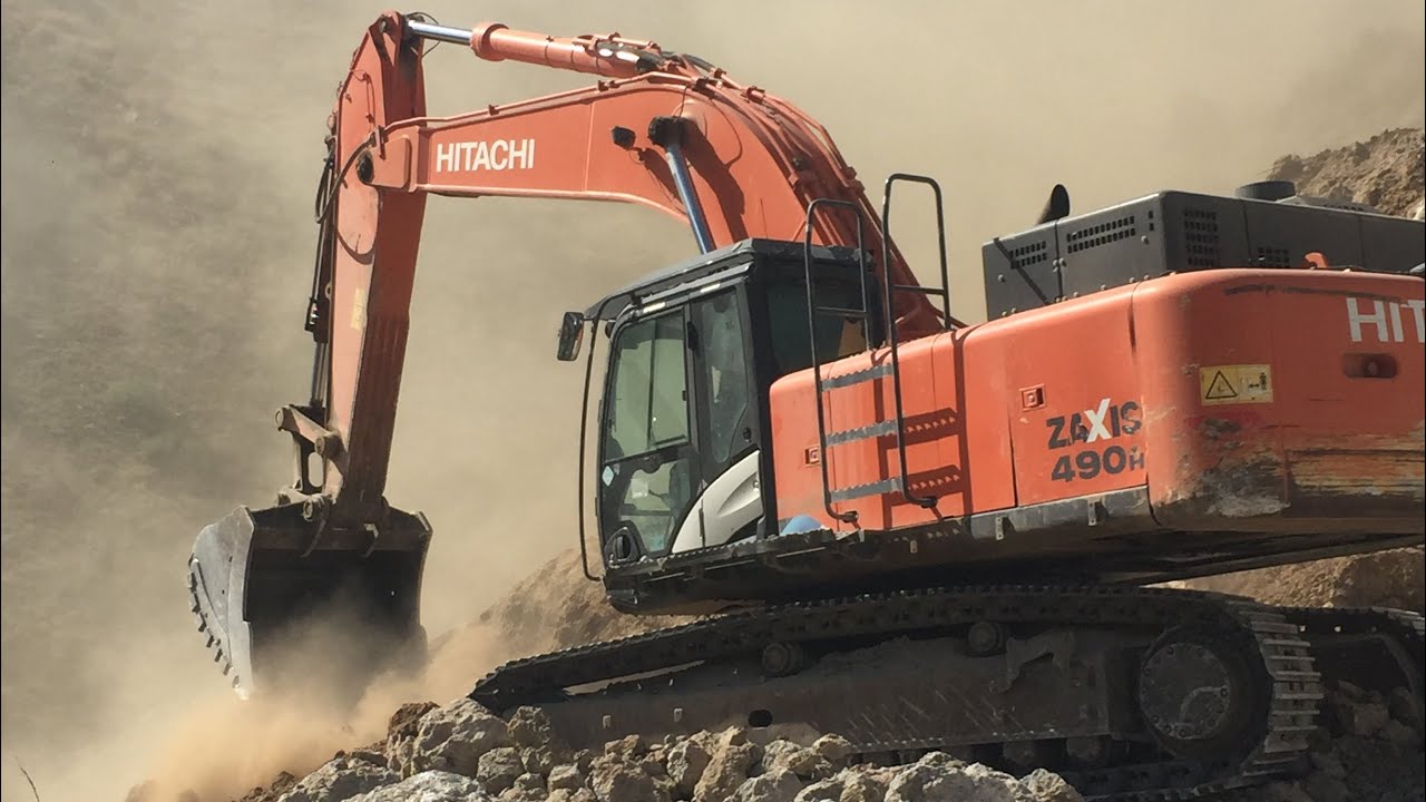 #hitachi  490 sıfırdan palye indirme yol işleri/hitachi 490 road works