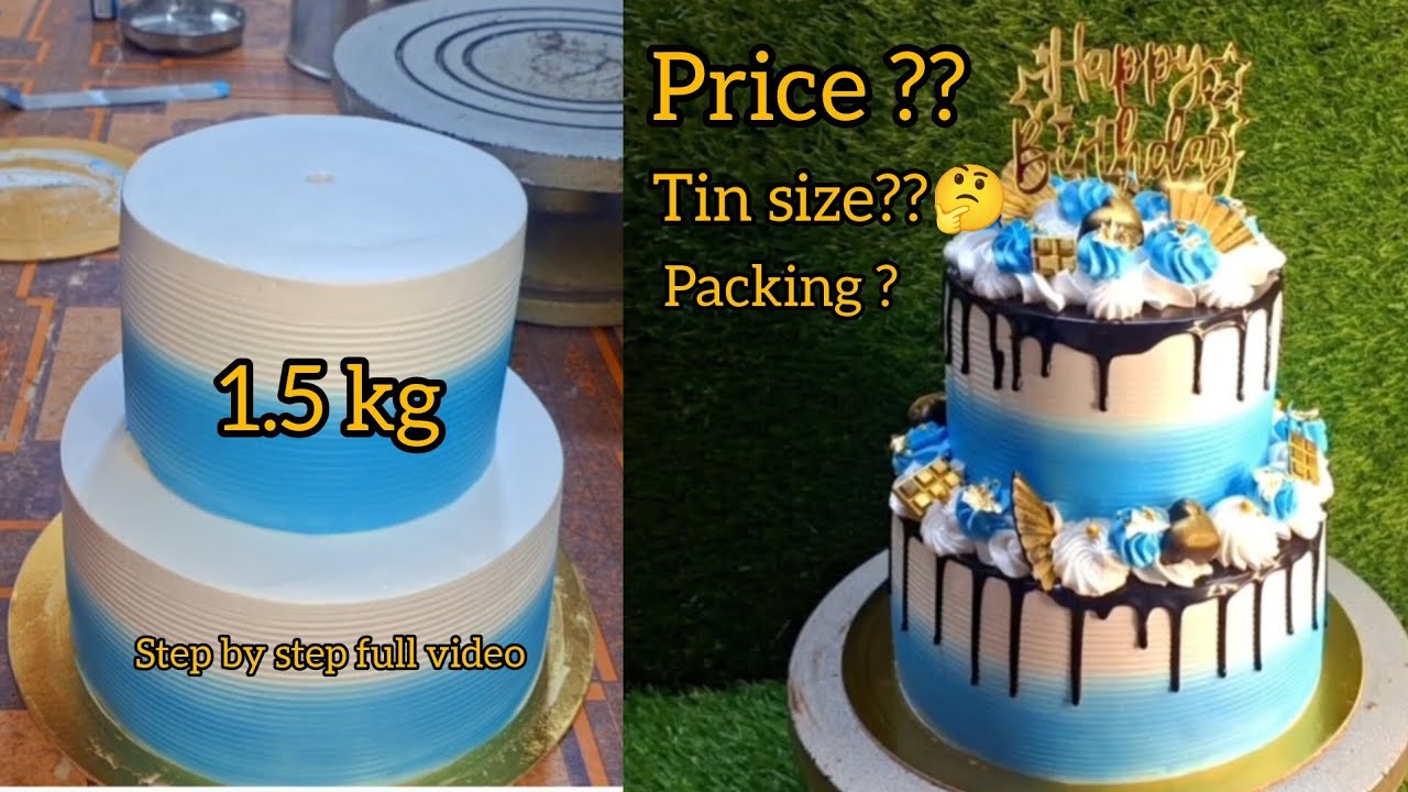 1.5 kg chocolate cake full video 🎂✅ 