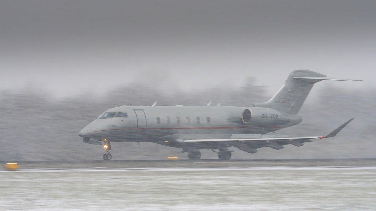 Heavy Snowfall | Day Time | PLANESPOTTING | Zurich Airport 12.01.2021