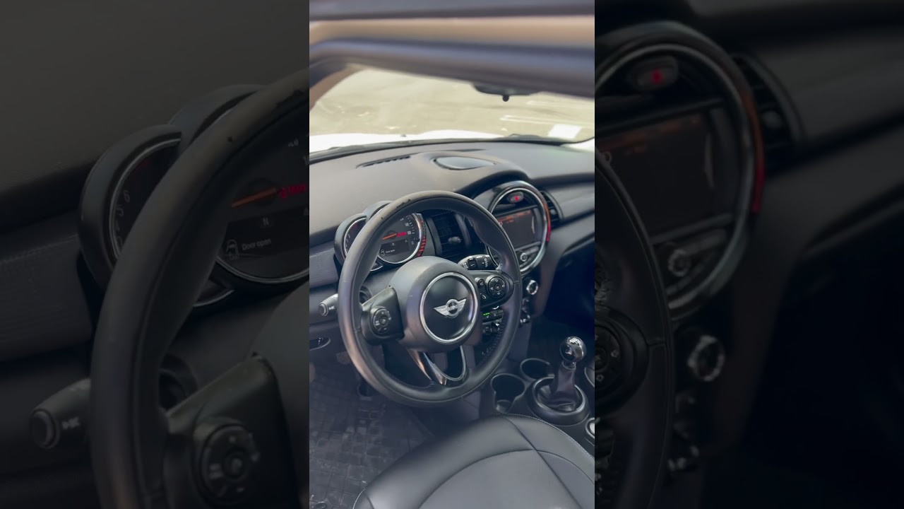 2017 MINI Cooper Interior #mini #cooper #6speed