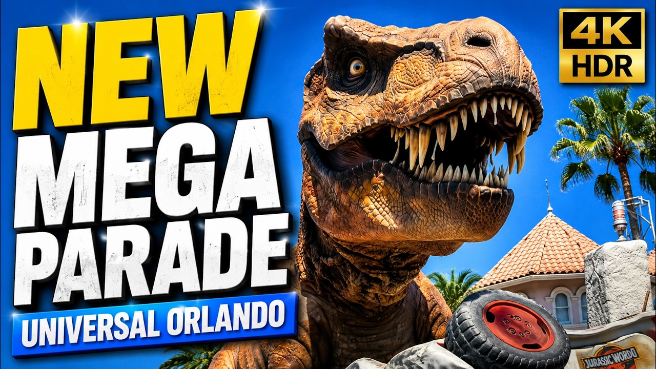 6K MEGA MOVIE PARADE at Universal Studios Orlando