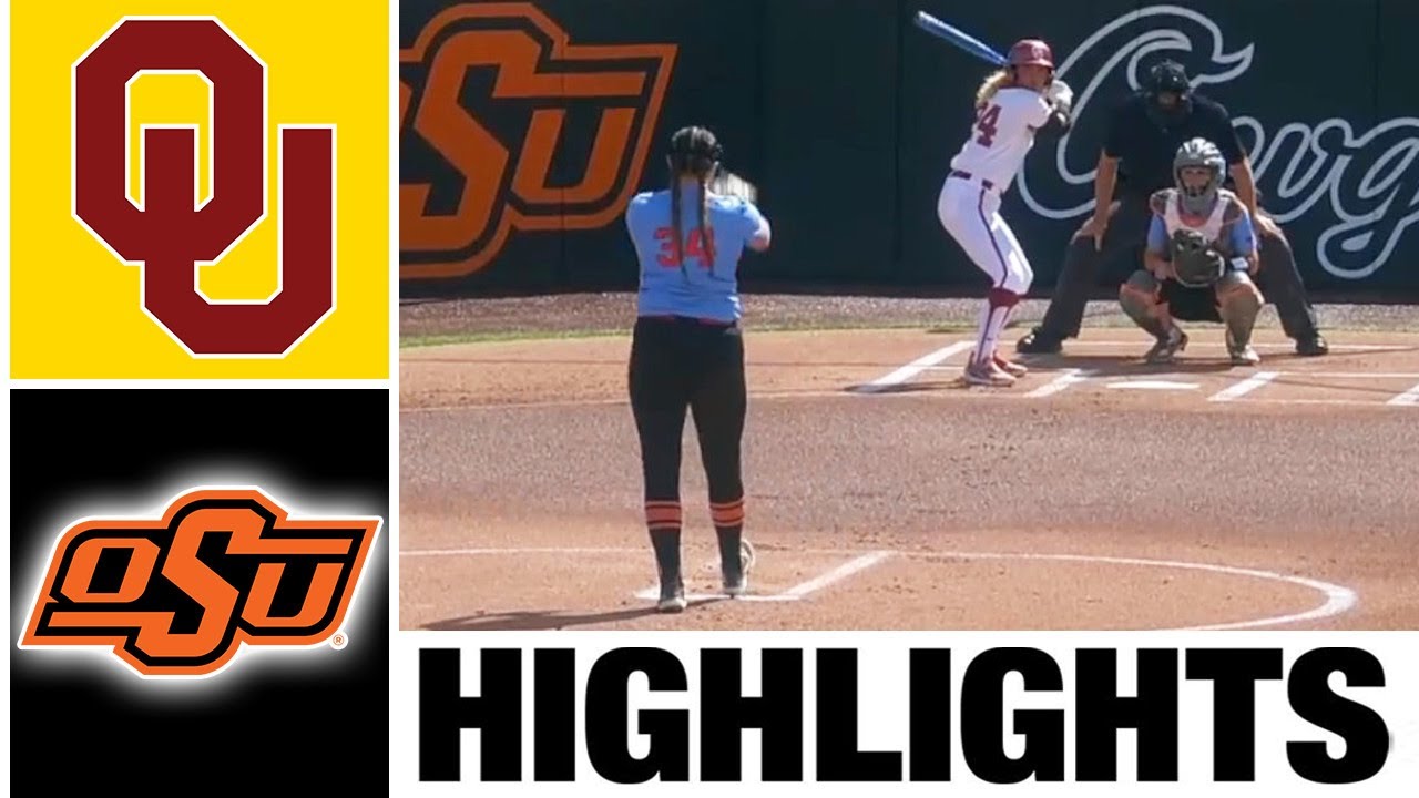 #1 Oklahoma vs Oklahoma State Highlights [GAME 2]| NCAA Softball Highlight | 2023 College Softball