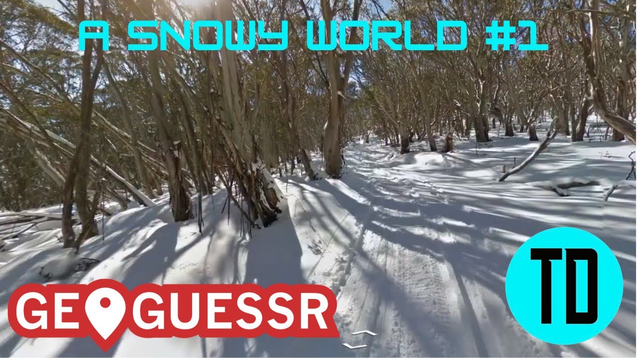 Can I find these Snowy places? | GeoGuessr | A Snowy World #1
