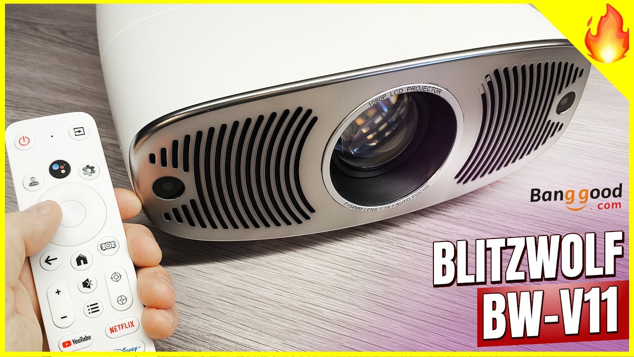 Proiettore ECONOMICO 4K? eccolo! Blitzwolf BW V11 - proiettore economico 2026