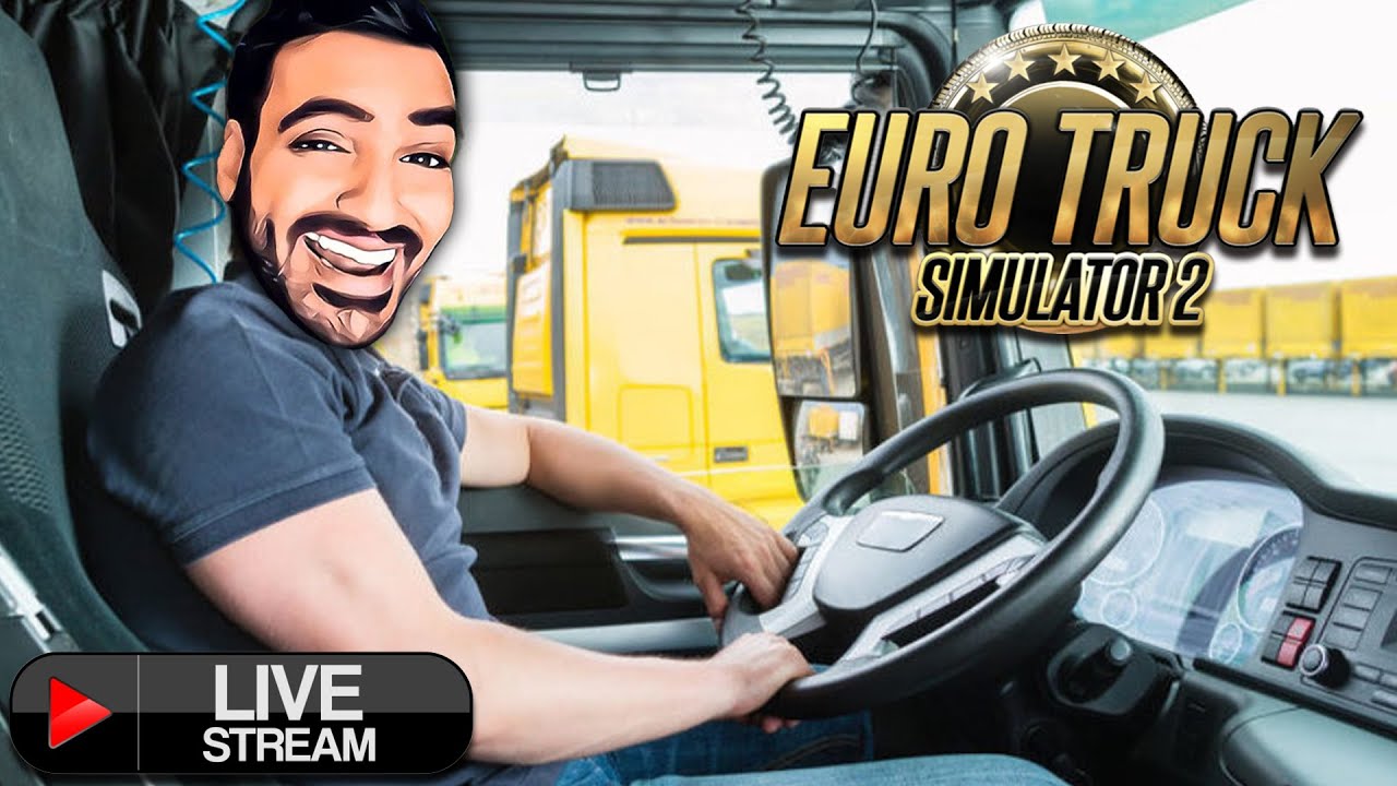 لایو استریم بازی شبیه ساز رانندگی با کامیون - Euro Truck Simulator 2 Live Stream
