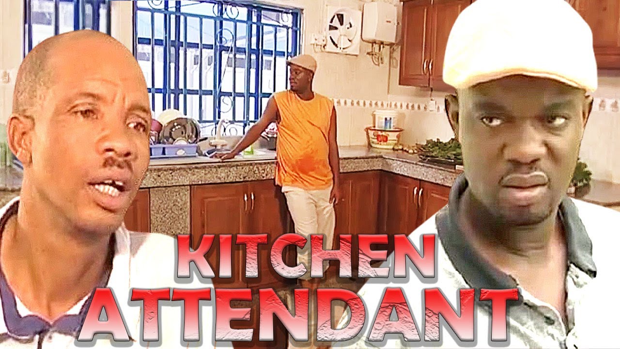 KITCHEN ATTENDANT - YOU WILL LAFF SO TEY TEARS WILL ROLL FROM UR EYES (CHARLES INOJIE) COMEDY MOVIES