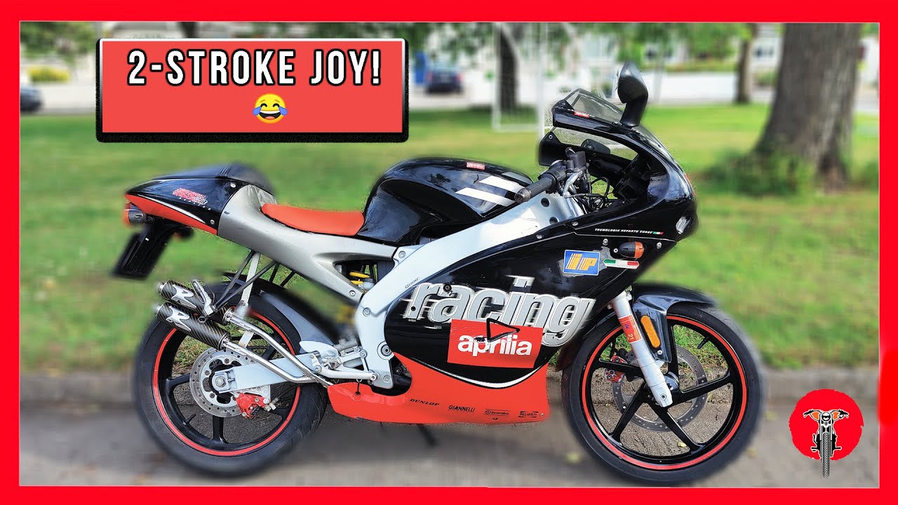 2003 Aprilia RS50 - 2-STROKE JOY!😂 Ride & Review!