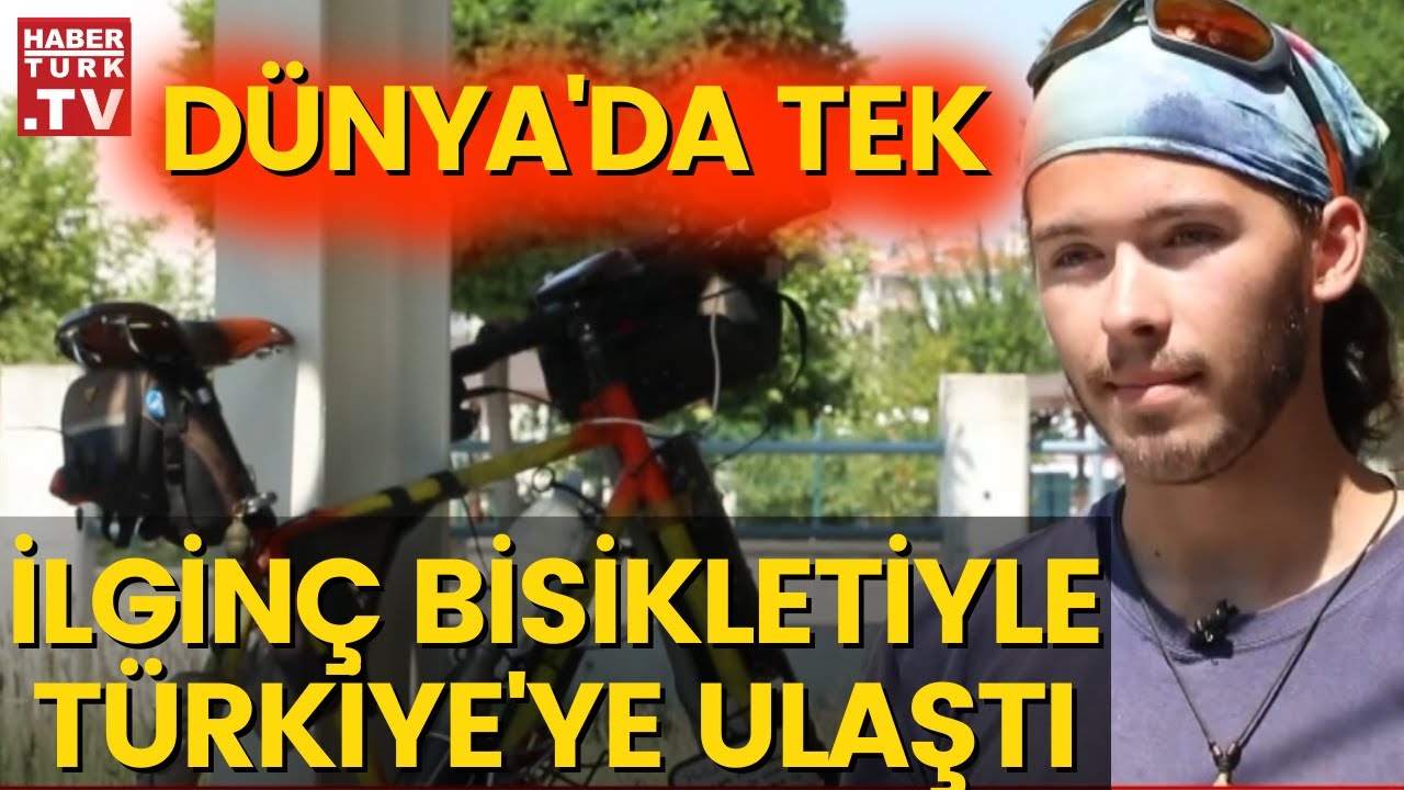 19 yaşındaki İtalyan uzun bisikletiyle dünya turuna çıktı