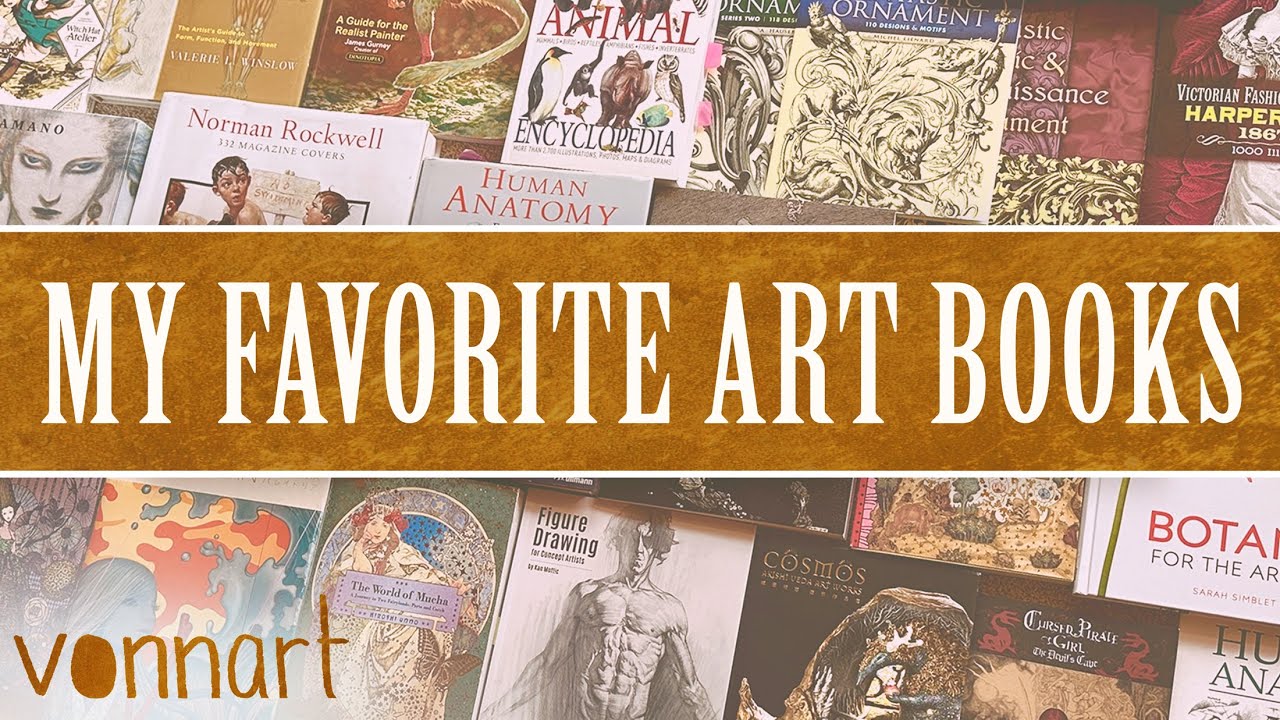 My Top Favorite Art Books and Reference Books as an Artist!