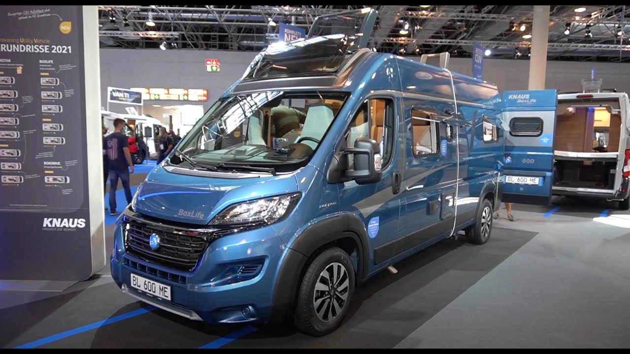 Knaus Boxlife 600 ME 2021 Caravan Salon 2020 Wohnmobil Kastenwagen CUV ausführliche Beschreibung