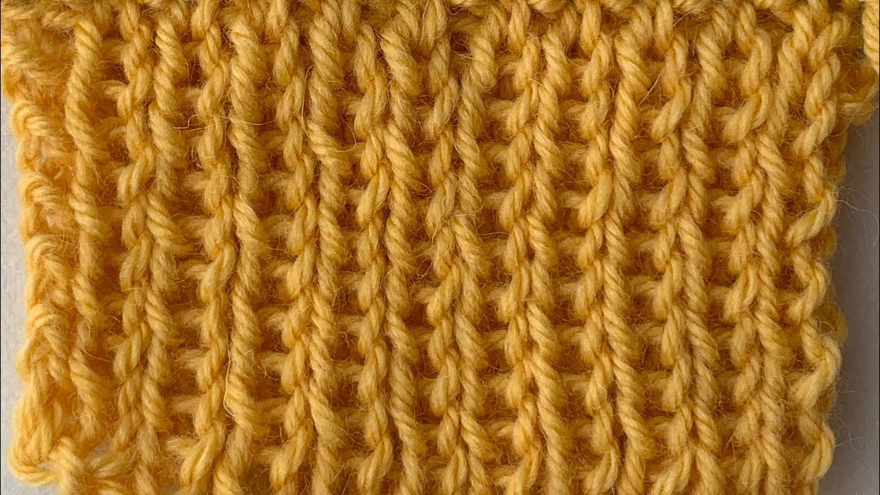 Tutorial maglia costa 1/1