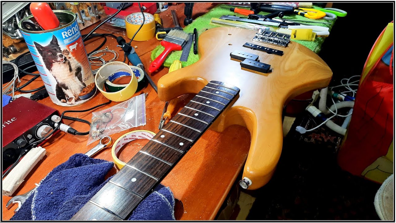 Апгрейд пресижн баса Washburn XB100NM до PJ-Bass.