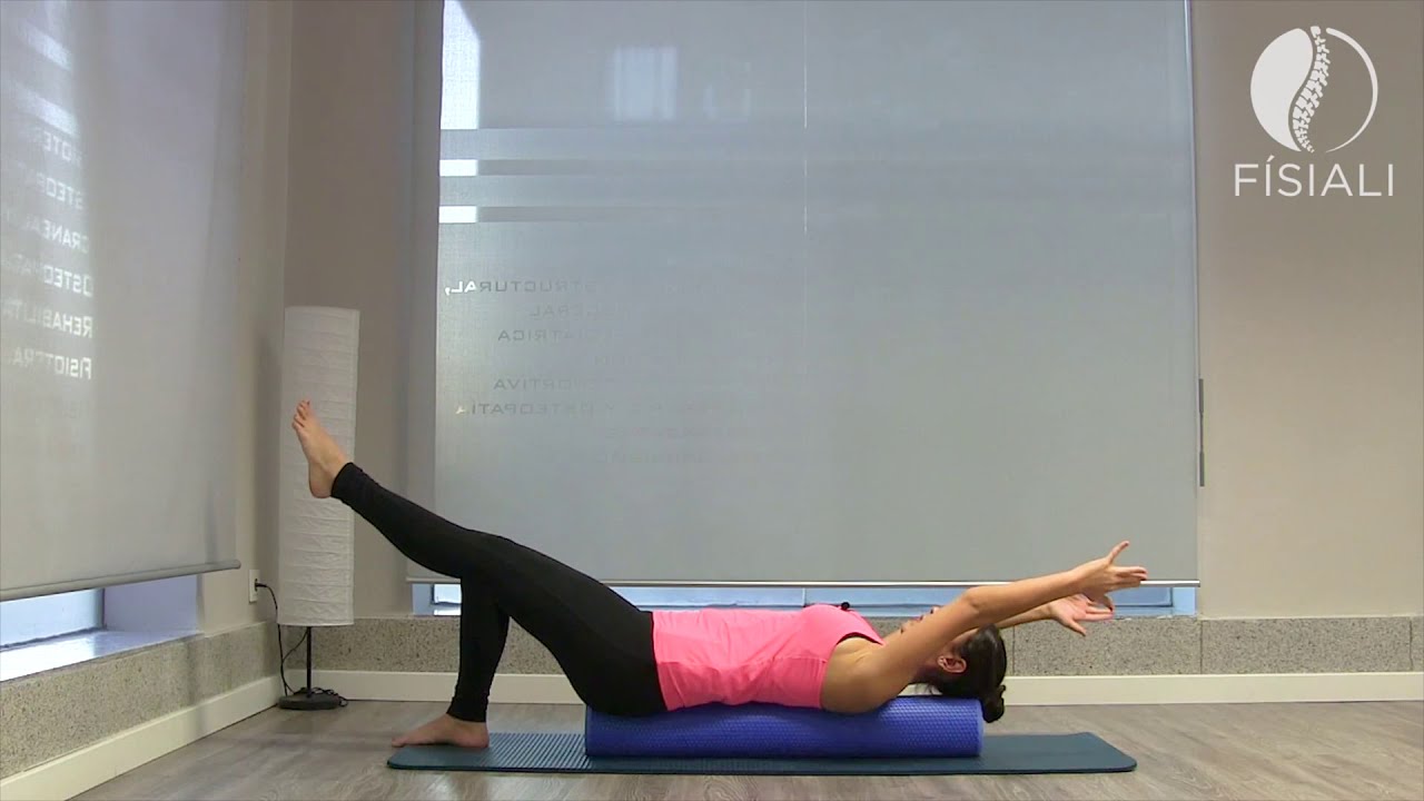 Pilates con Alicia - Clase Rulo Nivel Intermedio #fisiali