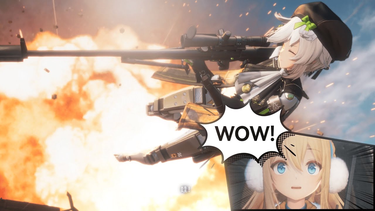 Girls' Frontline 2: Exilium | Dushevnaya Character Preview