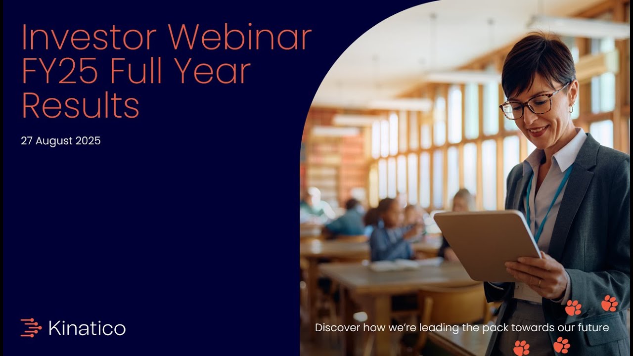 Kinatico Investor Webinar - FY25 Full Year Results