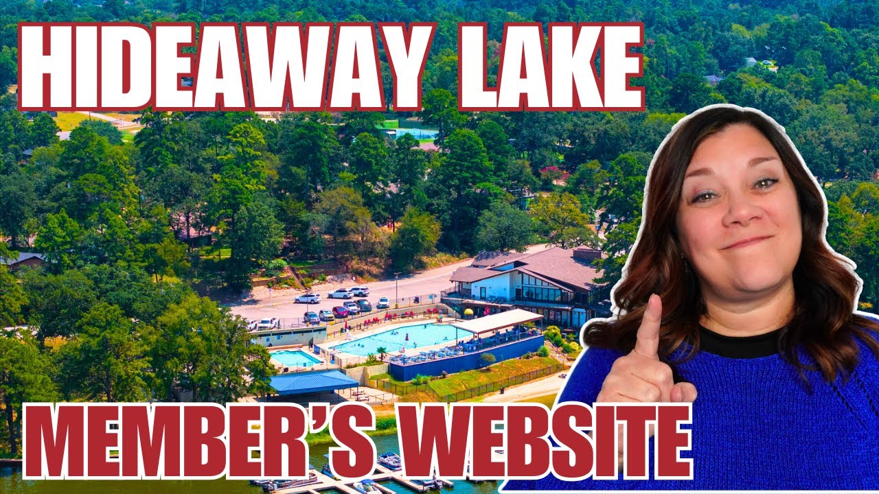 Hideaway Lake's Website - What Members' Access Looks Like?