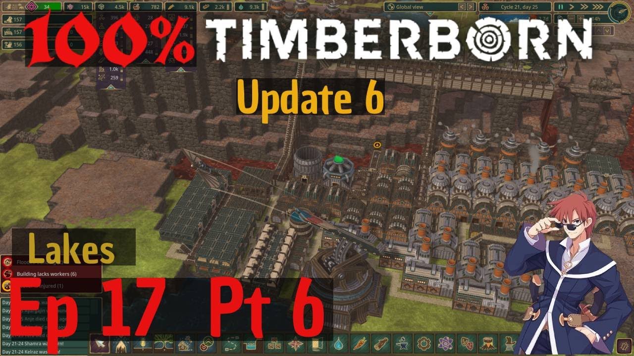 100% Timberborn | Update 6 | Episode 17 Lakes - Part 6