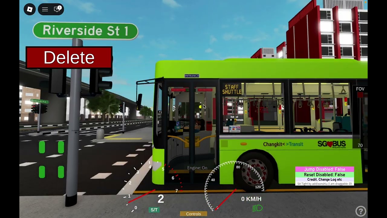 Changkit Transit, Riverside, Singapore, Staff Shuttle (R'SIDE DPT - R'SIDE INT)