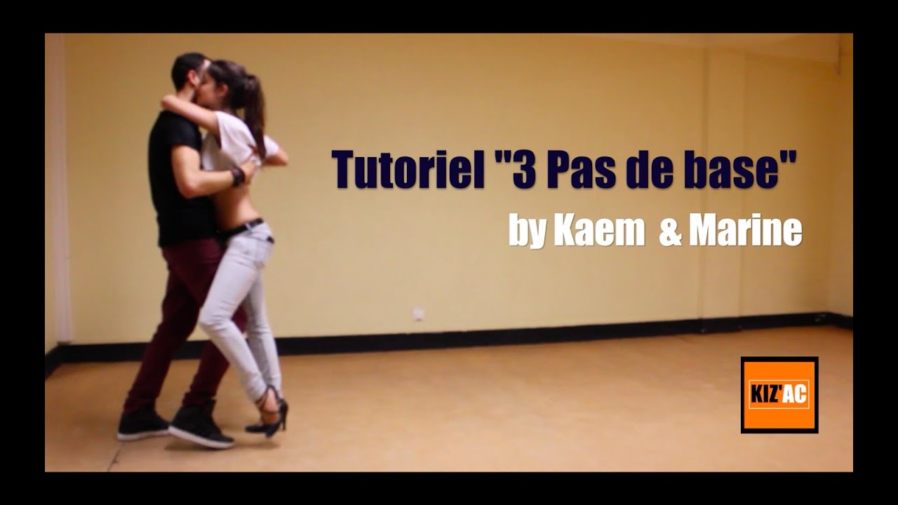 Kaem & Marine Kiz'academy - Tutoriel Kizomba Débutant - Les 3 pas de base