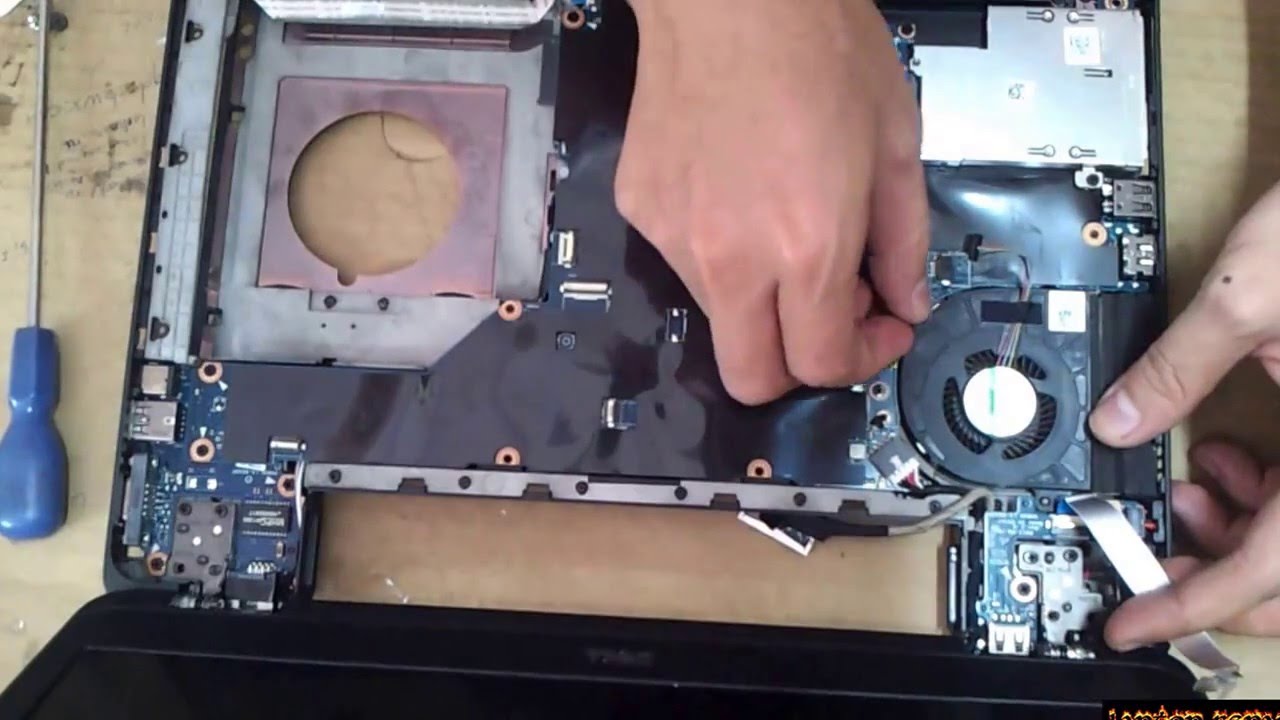 Dell Latitude E5440 Disassembly and fan cleaning