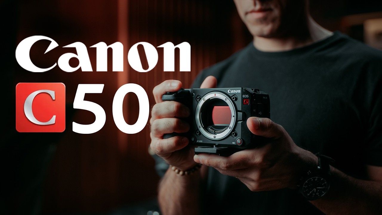 Porque a Canon C50 será a sua CAMERA DEFINITIVA EM 2026!