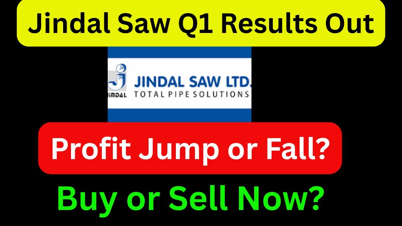 Jindal Saw Q1 Results 2025🔥Big Surprise! | Share Price Target & Analysis | Buy or Sell Now?