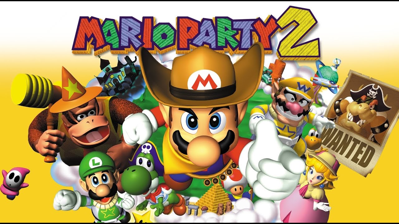 Mario Party 2 / Mario Kart Wii Online